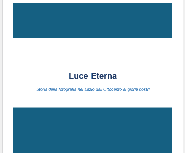 luce eterna 1