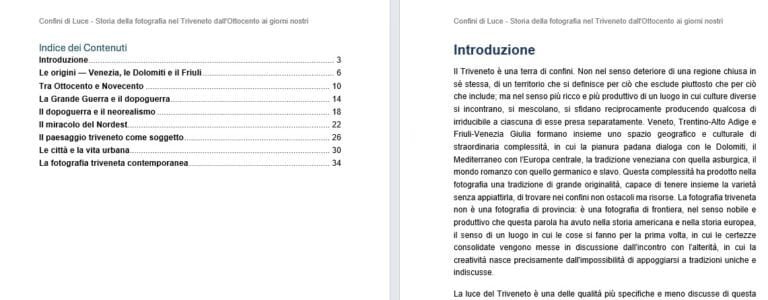 Confini di Luce - Storia della fotografia nel Triveneto dall'Ottocento ai giorni nostri, pagina 1