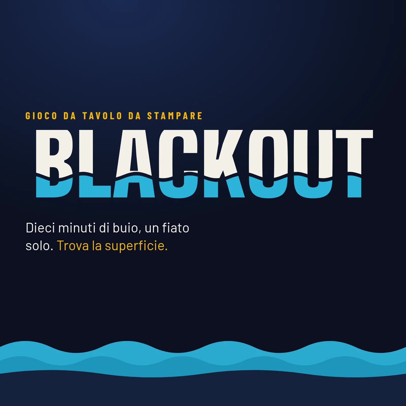 Blackout: il gioco 1 Blackout: il gioco